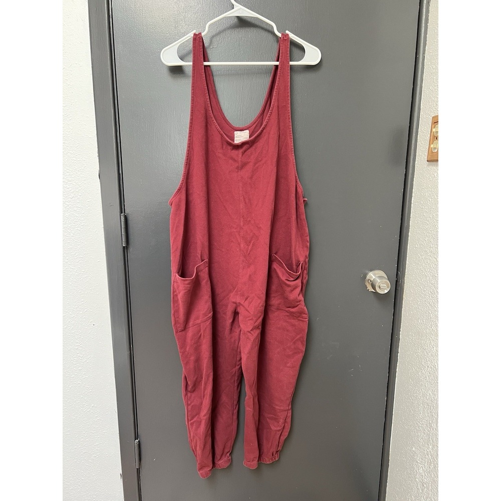 Fordays Jumper Red Sleeveless Size XXL Womens Pockets